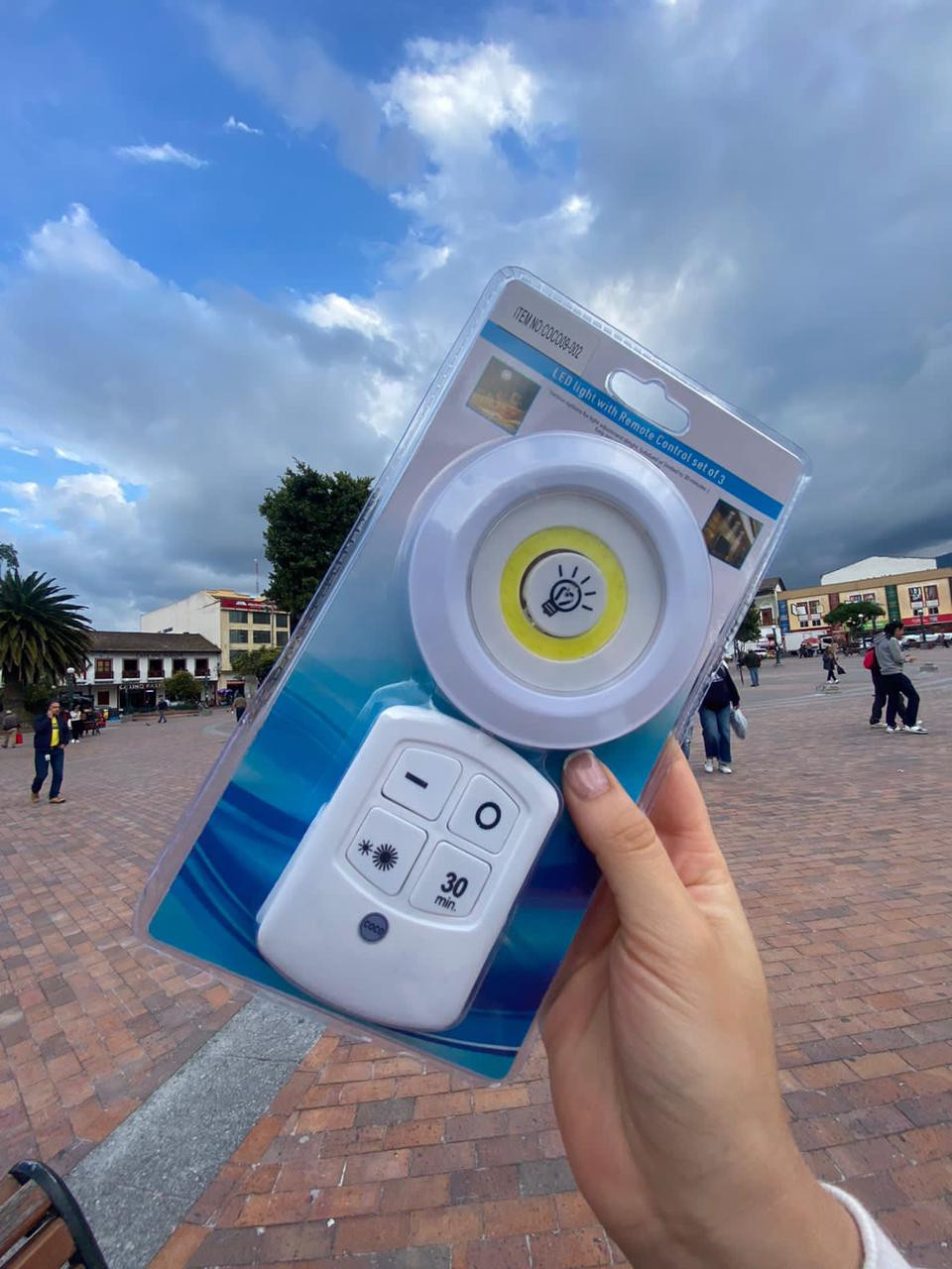 Miniatura 2 de Set de 1 luz led inalámbrica